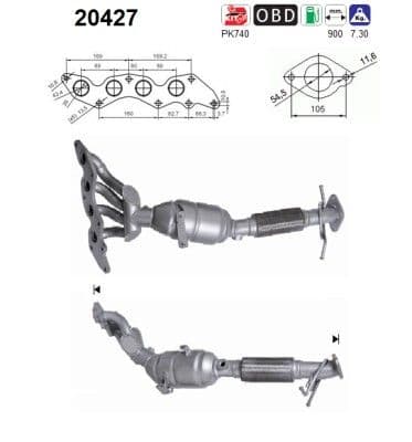 Catalizator AS-PL 20427
