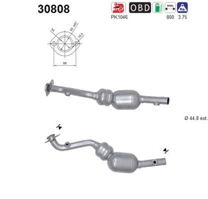Catalizator AS-PL 30808