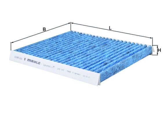 Filtru, aer habitaclu MAHLE CareMetix® LAO 142