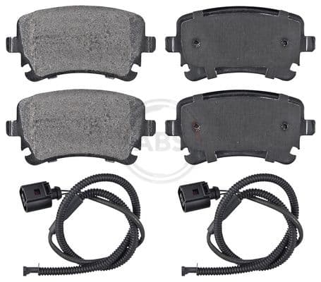 set placute frana,frana disc ABS 37368