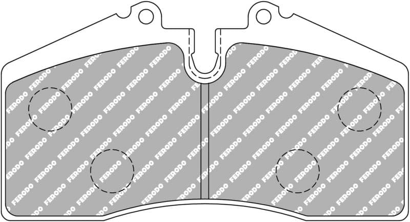 set placute frana,frana disc FERODO FDS560
