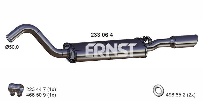 Toba esapament finala ERNST 233064
