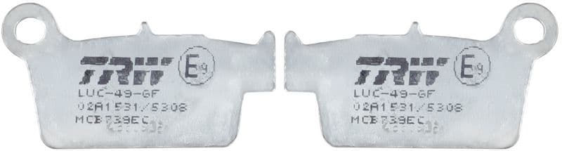 set placute frana,frana disc TRW Organic Eco MCB739EC