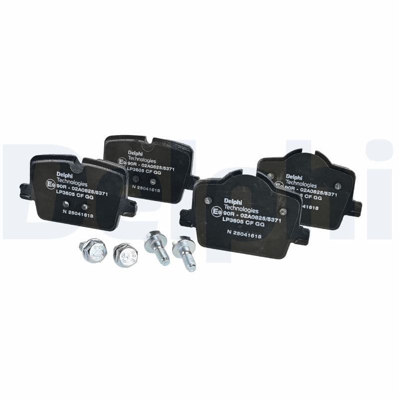 set placute frana,frana disc DELPHI LP3605
