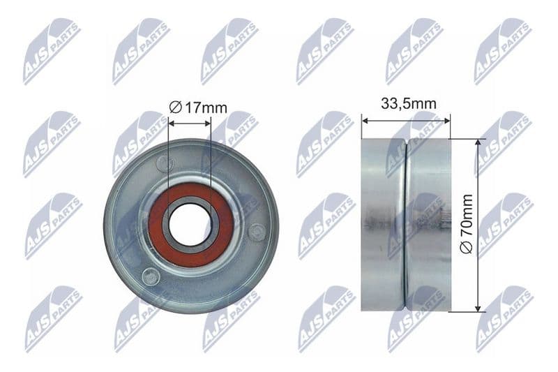 rola intinzator,curea transmisie NTY RNK-AR-003