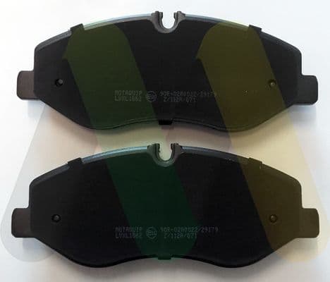 set placute frana,frana disc MOTAQUIP LVXL1862