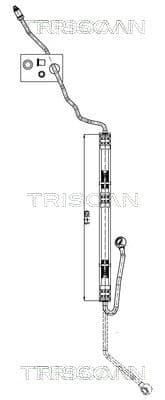 Furtun hidraulic, sistem de directie TRISCAN 8516 29001