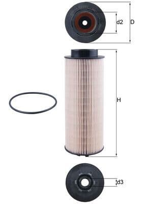 filtru combustibil MAHLE KX 261D