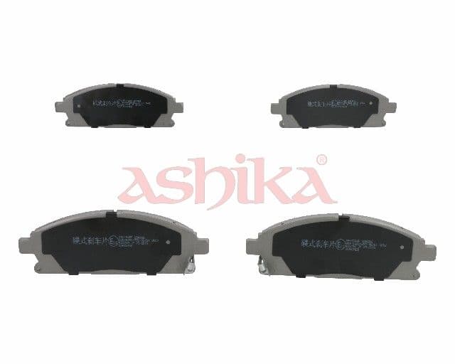 set placute frana,frana disc ASHIKA 50-01-154