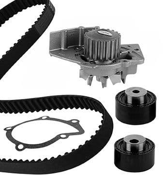 Set pompa apa + curea dintata METELLI 30-0747-5