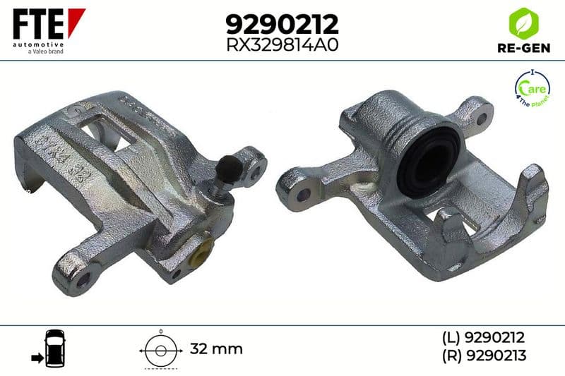 Etrier frana FTE 9290212