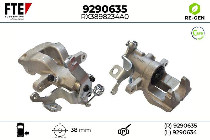Etrier frana FTE 9290635