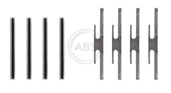 Set accesorii, placute frana ABS 0975Q