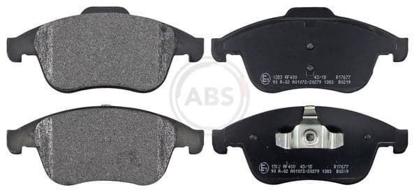 set placute frana,frana disc ABS 37749