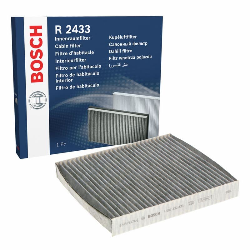 Filtru, aer habitaclu BOSCH 1 987 432 433