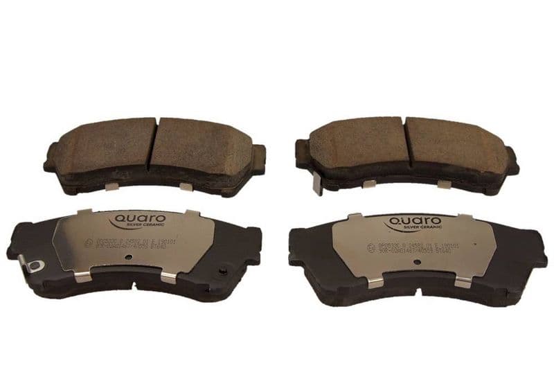 set placute frana,frana disc QUARO SILVER CERAMIC QP0533C