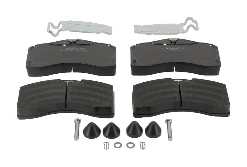 set placute frana,frana disc BERAL BCV29257TK