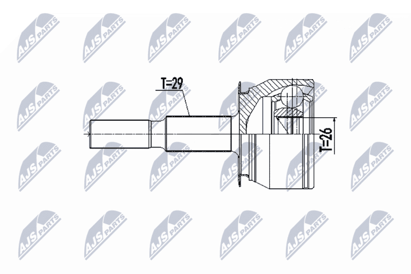 Set articulatie, planetara NTY NPZ-NS-099