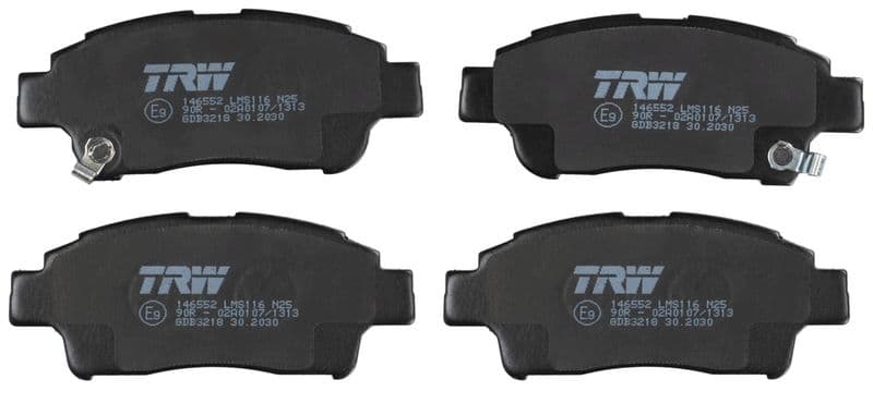 set placute frana,frana disc TRW COTEC GDB3218