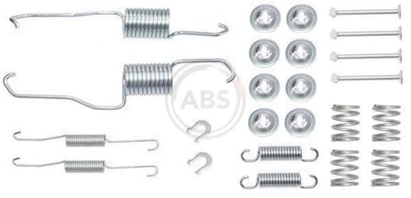 Set accesorii, sabot de frana ABS 0886Q