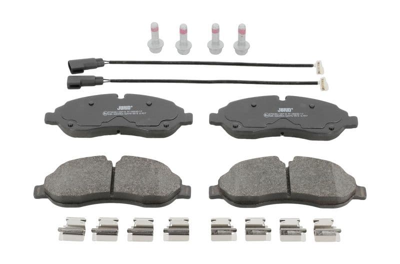 set placute frana,frana disc JURID 573438J