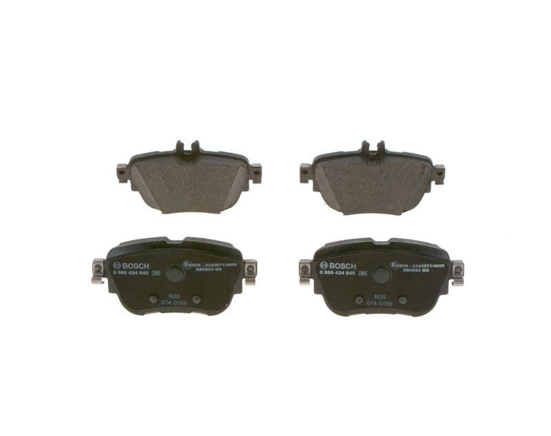 set placute frana,frana disc BOSCH 0 986 424 845