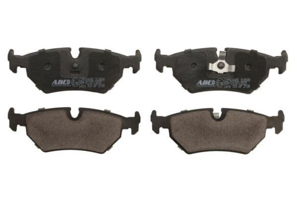 set placute frana,frana disc ABE C2P004ABE