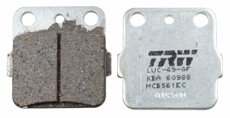set placute frana,frana disc TRW Organic Eco MCB561EC