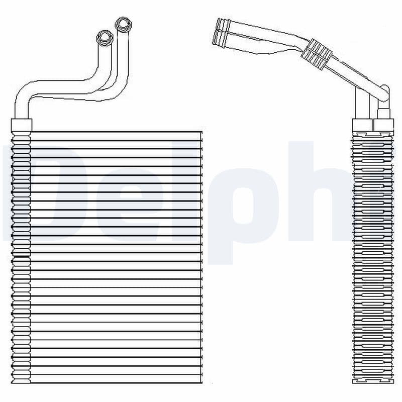 Evaporator, aer conditionat DELPHI TSP0525197