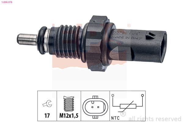senzor,temperatura ulei EPS Made in Italy - OE Equivalent 1.830.378