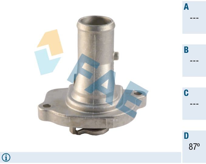 termostat,lichid racire FAE 5331887