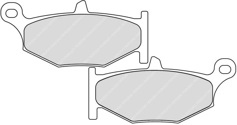 set placute frana,frana disc FERODO RACING FDB2213P