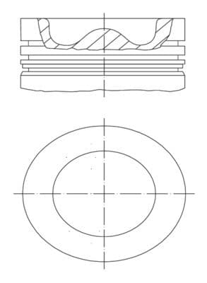 Piston MAHLE 037 PI 00106 000