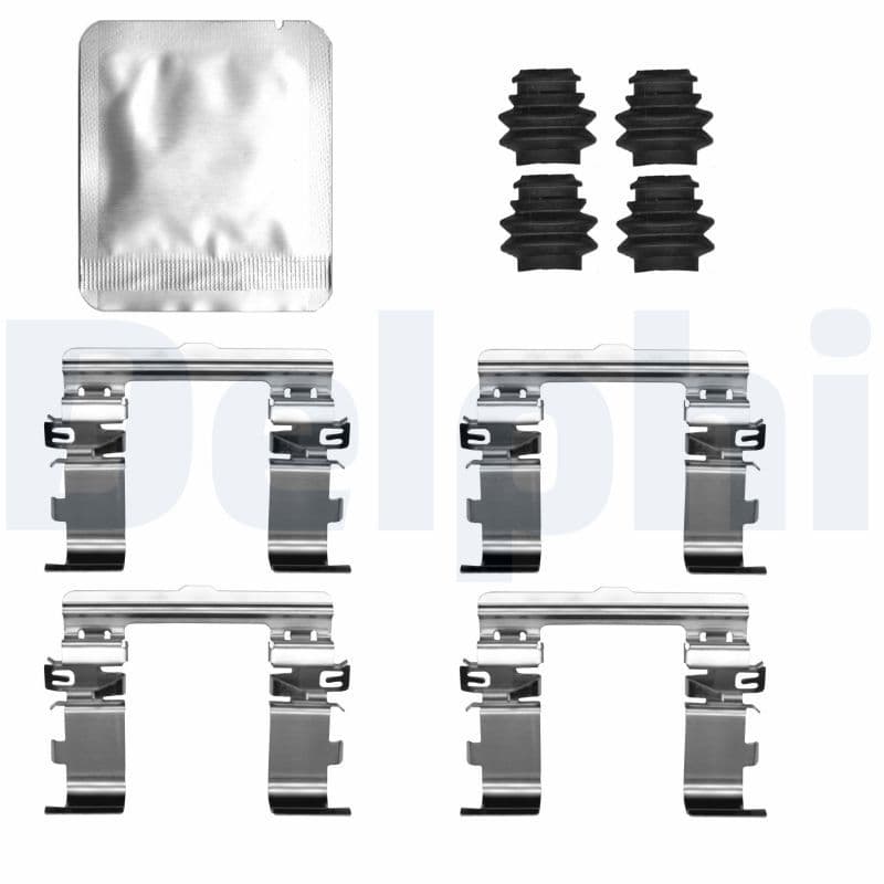 Set accesorii, placute frana DELPHI LX0822