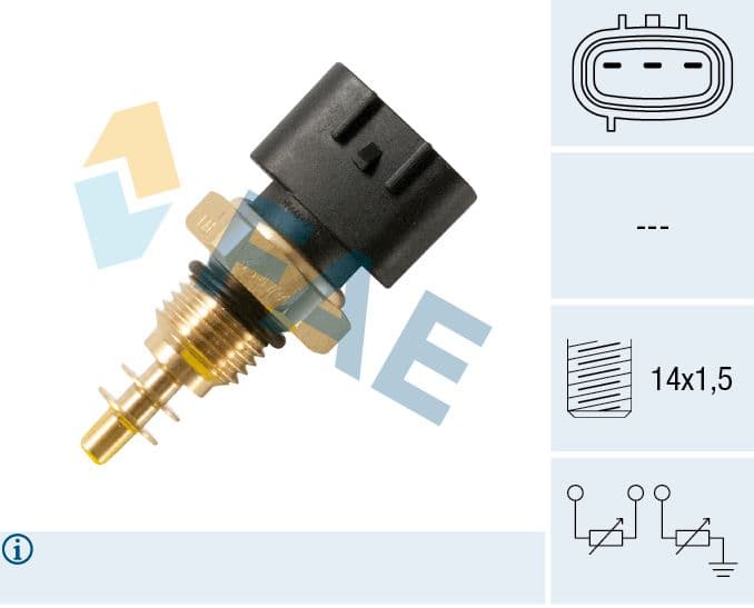 senzor,temperatura lichid de racire FAE 33476