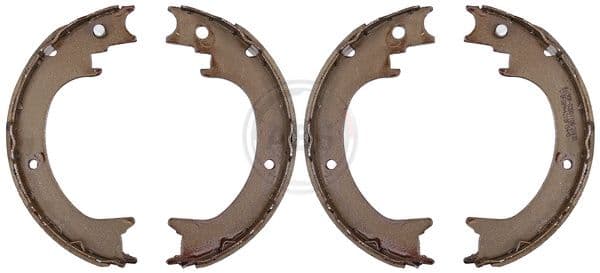 Set saboti frana, frana de mana ABS 9345