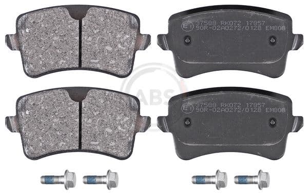 set placute frana,frana disc ABS 37588
