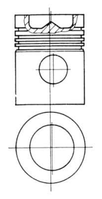 Piston KOLBENSCHMIDT 93545700