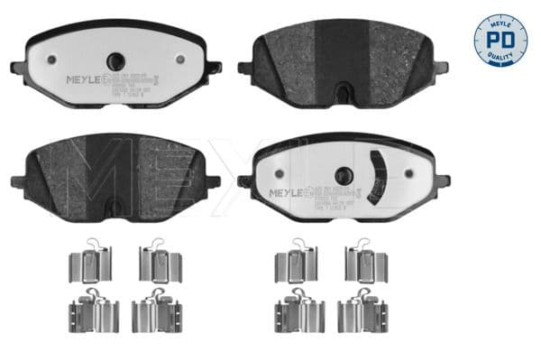 set placute frana,frana disc MEYLE -PD: Advanced performance and design. 025 261 6920/PD