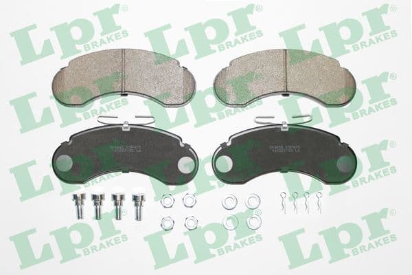 set placute frana,frana disc LPR 05P415
