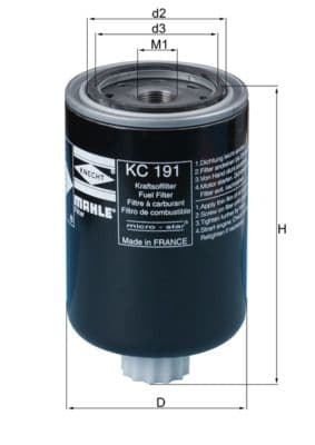 filtru combustibil MAHLE KC 191