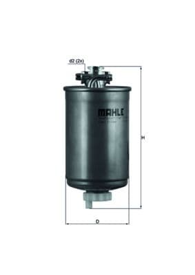 filtru combustibil MAHLE KL 75