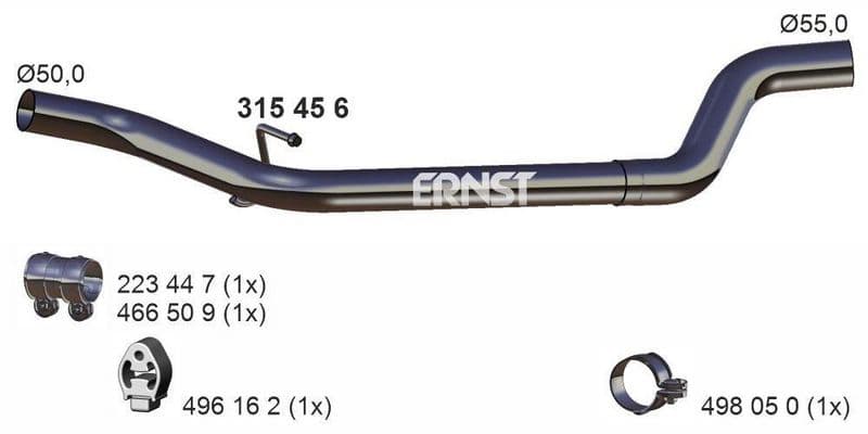 Racord evacuare ERNST 315456