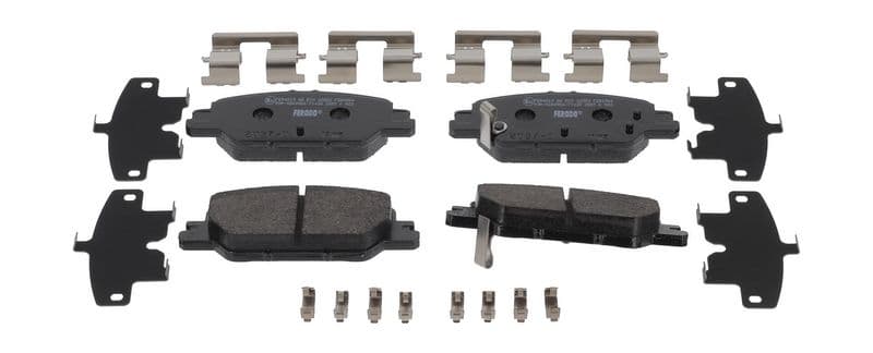 set placute frana,frana disc FERODO PREMIER ECO FRICTION FDB4964