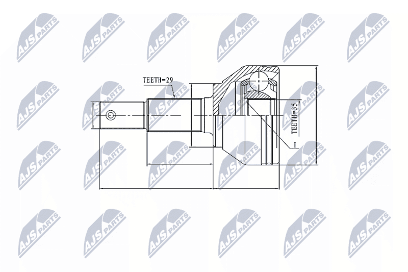 Set articulatie, planetara NTY NPZ-NS-084