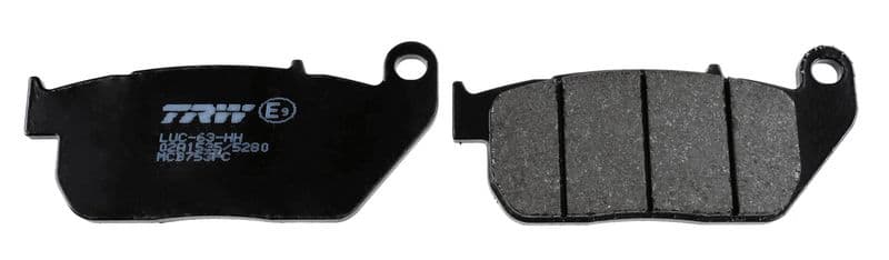 set placute frana,frana disc TRW MCB753PC