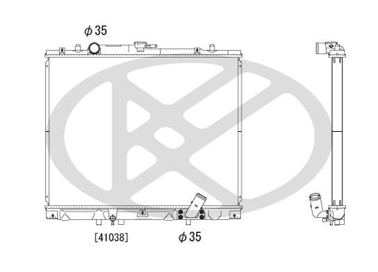Radiator, racire motor KOYORAD PL031867T