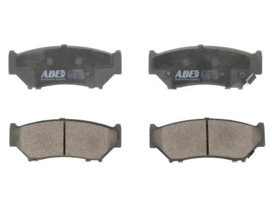 set placute frana,frana disc ABE C18009ABE