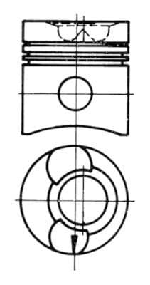 Piston KOLBENSCHMIDT 93660600
