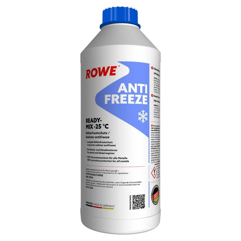 Antigel ROWE HIGHTEC ANTIFREEZE READY-MIX -25 °C 21041-0015-99